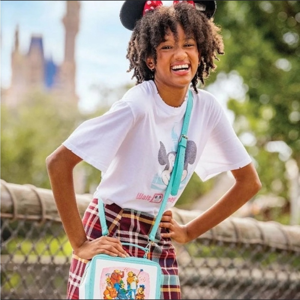 Loungefly NWT Crossbody Disney Parks 50th Anniversary Vault Collection - Picture 6 of 8
